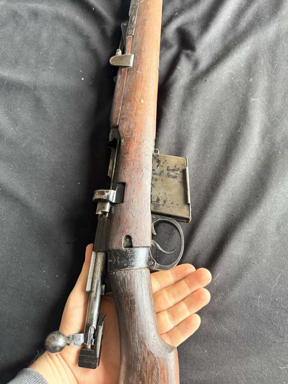 India - 1968 Ishapore RFI No.2A1 Bolt Rifle 7.62 nato 25"-img-45