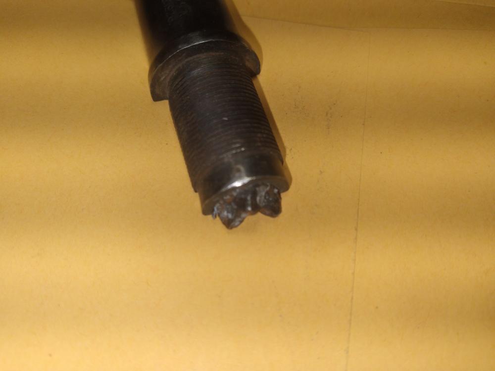  SIDE CUT COLT REVOLVER BARREL DISPLAY WITH 9 (?)  STUCK BULLETS p-1109  -img-9