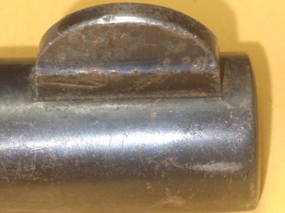  SIDE CUT COLT REVOLVER BARREL DISPLAY WITH 9 (?)  STUCK BULLETS p-1109  -img-11