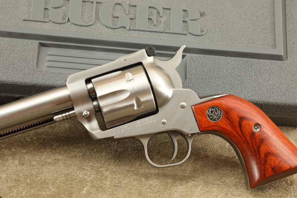 Stainless Ruger New Model Blackhawk .357 mag 6.5” SA Revolver, MFD 2012-img-9