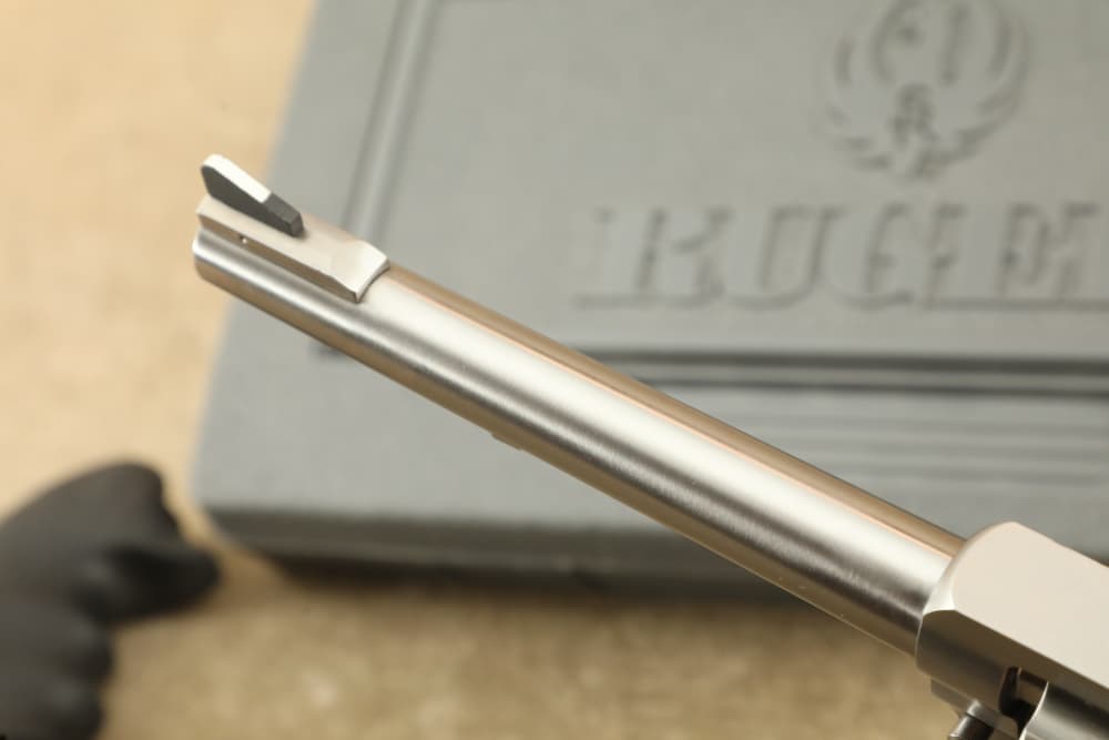 Stainless Ruger New Model Blackhawk .357 mag 6.5” SA Revolver, MFD 2012-img-18