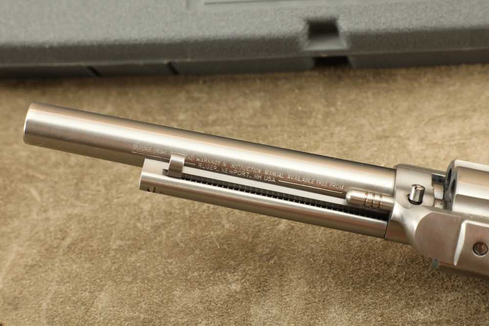 Stainless Ruger New Model Blackhawk .357 mag 6.5” SA Revolver, MFD 2012-img-11