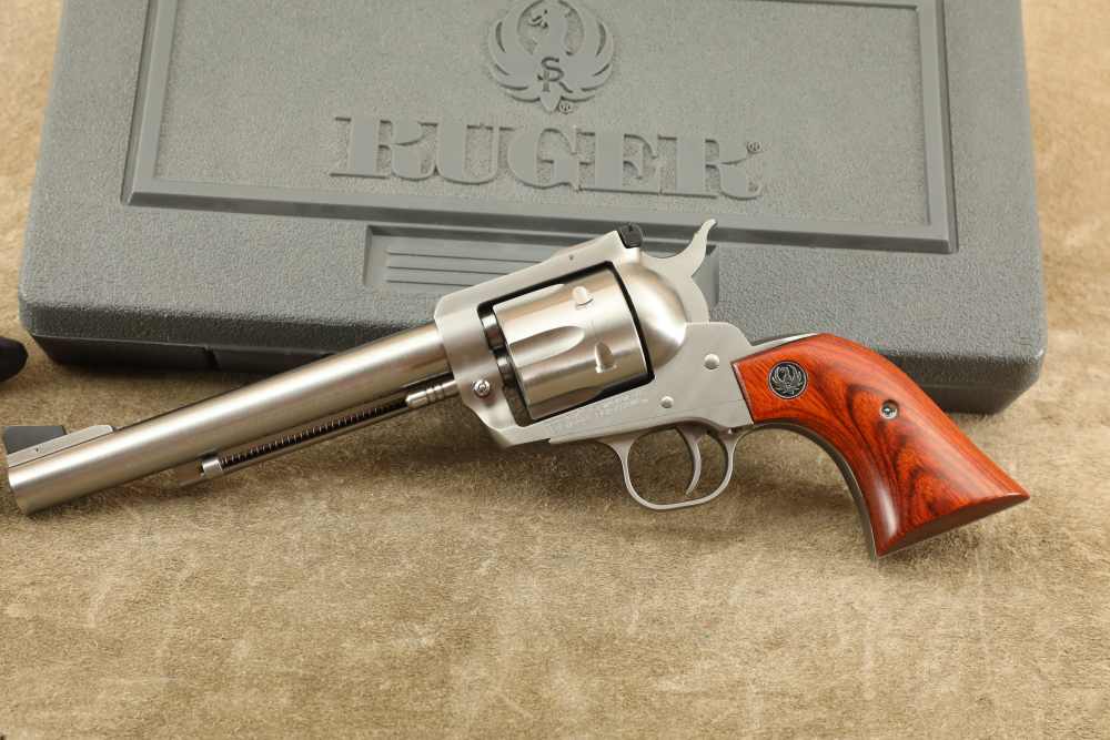 Stainless Ruger New Model Blackhawk .357 mag 6.5” SA Revolver, MFD 2012-img-7