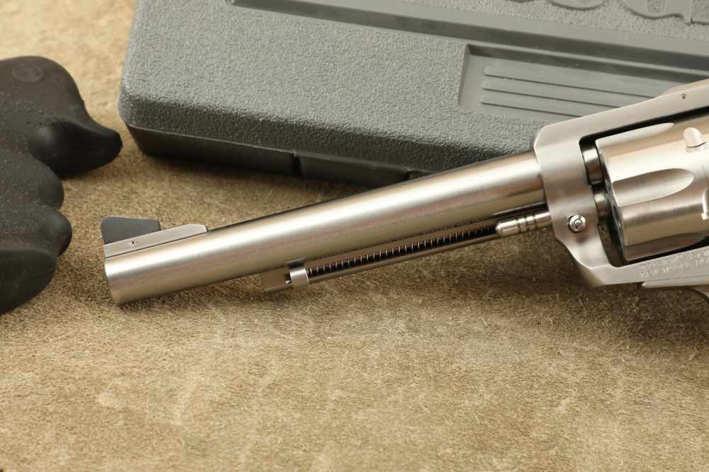 Stainless Ruger New Model Blackhawk .357 mag 6.5” SA Revolver, MFD 2012-img-8