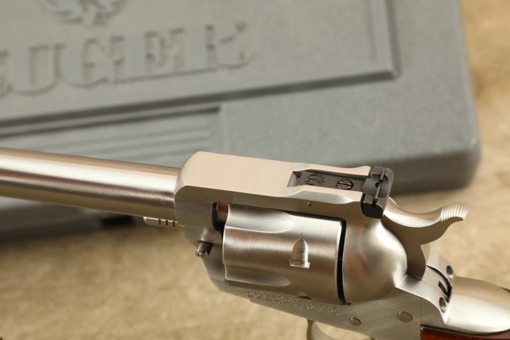 Stainless Ruger New Model Blackhawk .357 mag 6.5” SA Revolver, MFD 2012-img-17