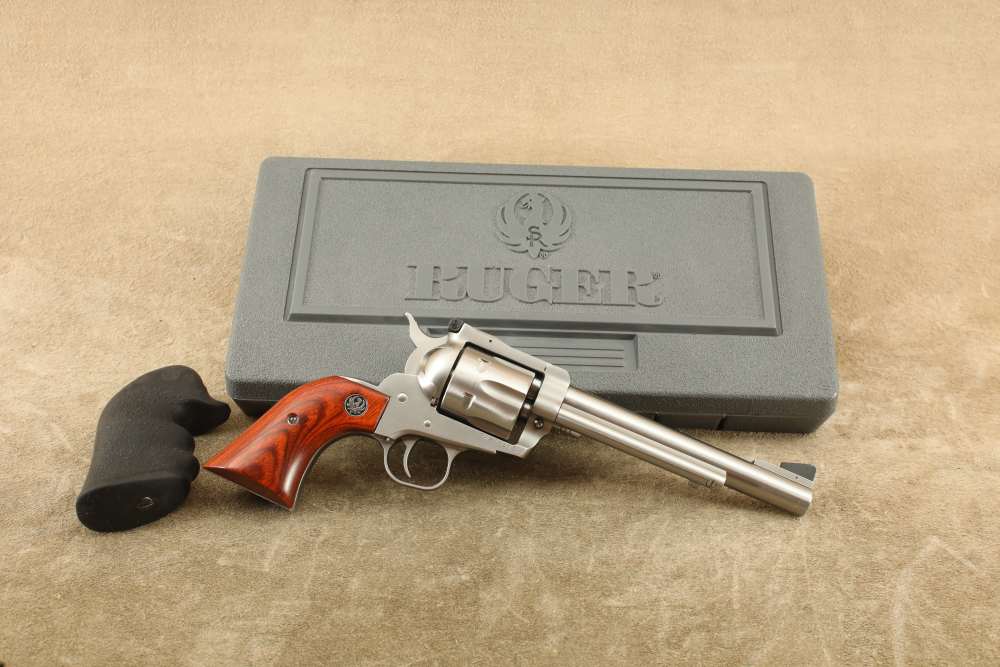 Stainless Ruger New Model Blackhawk .357 mag 6.5” SA Revolver, MFD 2012-img-3