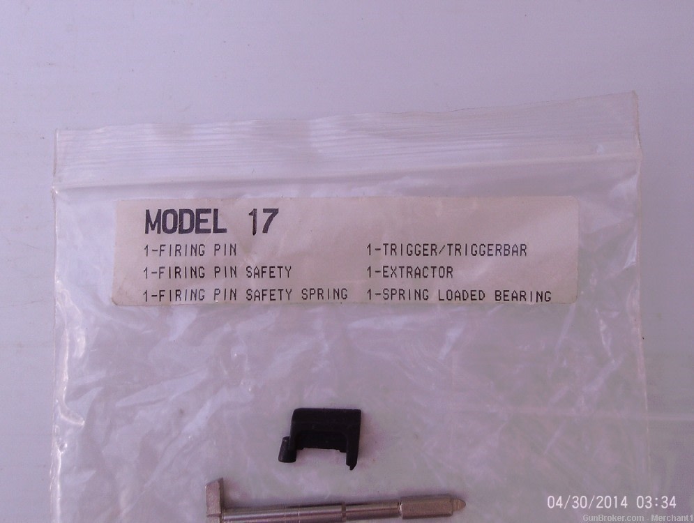 Glock 17 factory upgrade kit 9mm -img-1