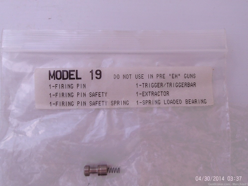 Glock 19 EH & post EH#s factory upgrade kit 9mm-img-1