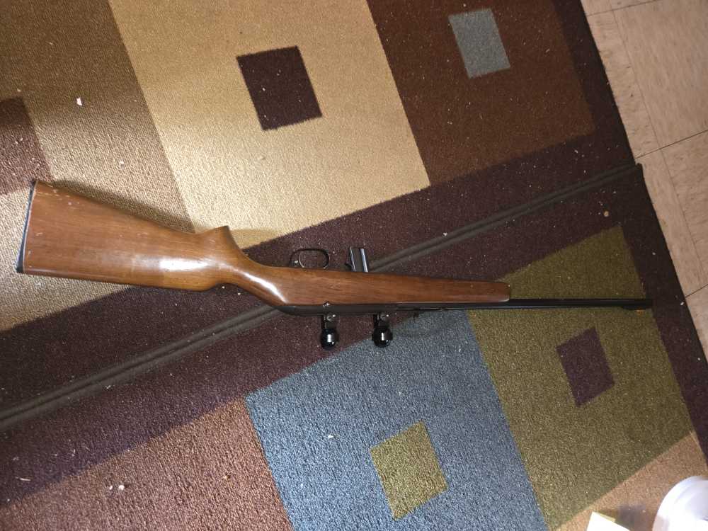 Ithaca x-15 semi automatic rifle 22lr lightning-img-0