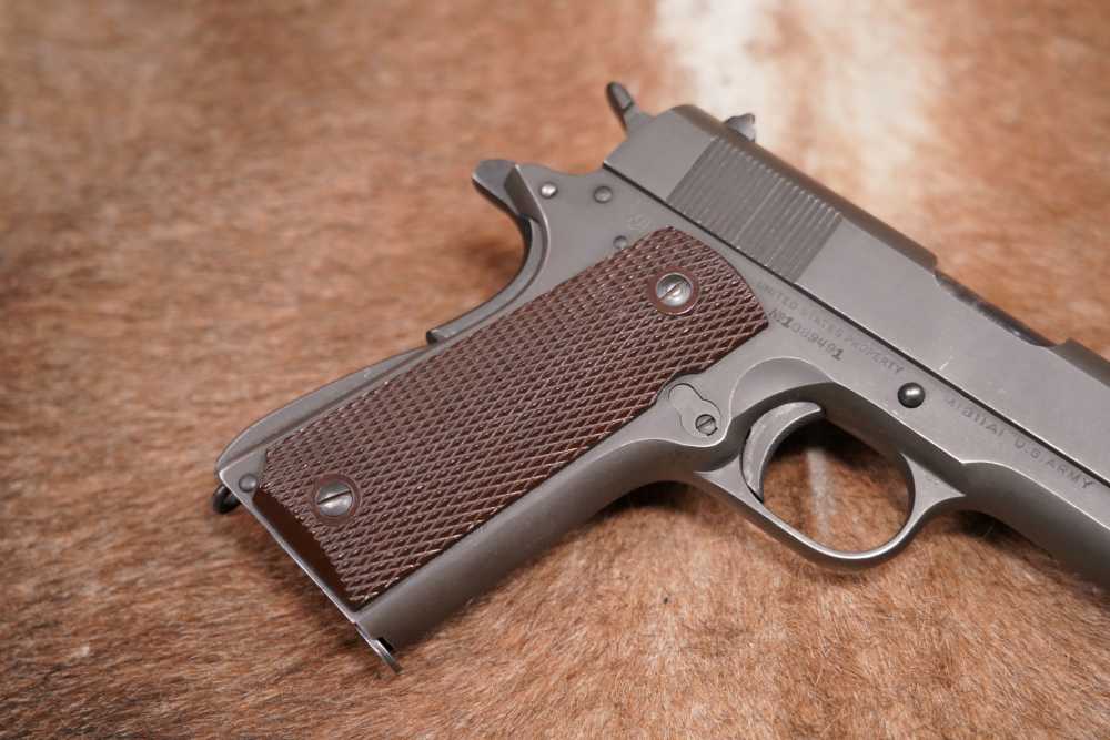 WWII Colt Model 1911-A1 .45 ACP 5" Semi-Automatic Pistol MFD 1943 C&R-img-13