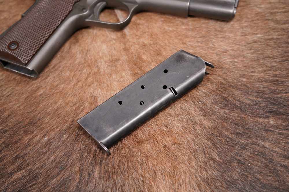 WWII Colt Model 1911-A1 .45 ACP 5" Semi-Automatic Pistol MFD 1943 C&R-img-38