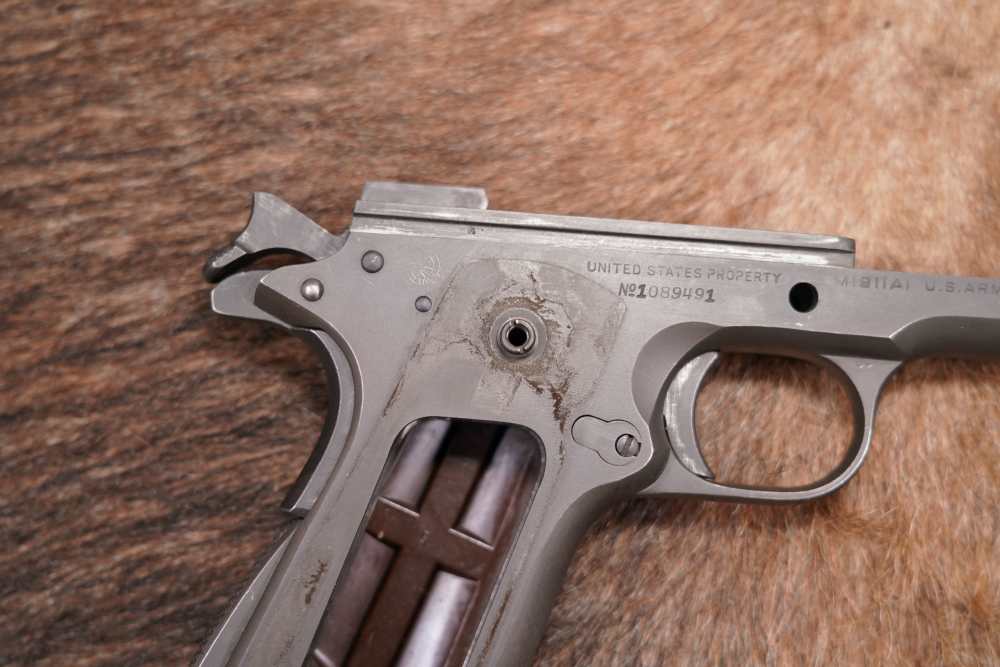 WWII Colt Model 1911-A1 .45 ACP 5" Semi-Automatic Pistol MFD 1943 C&R-img-30