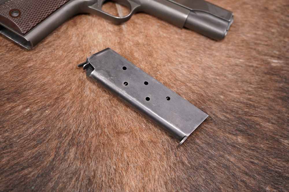 WWII Colt Model 1911-A1 .45 ACP 5" Semi-Automatic Pistol MFD 1943 C&R-img-37