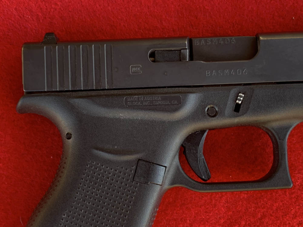 Nice Glock 43, black, 9mm, 3.4" bbl-img-2