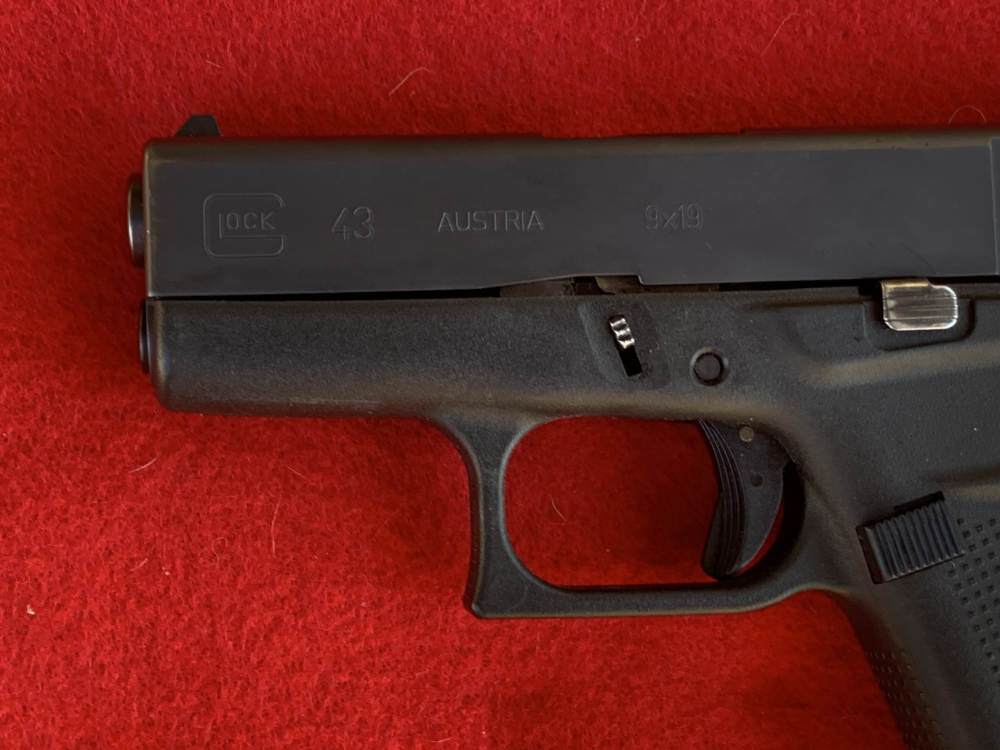 Nice Glock 43, black, 9mm, 3.4" bbl-img-8