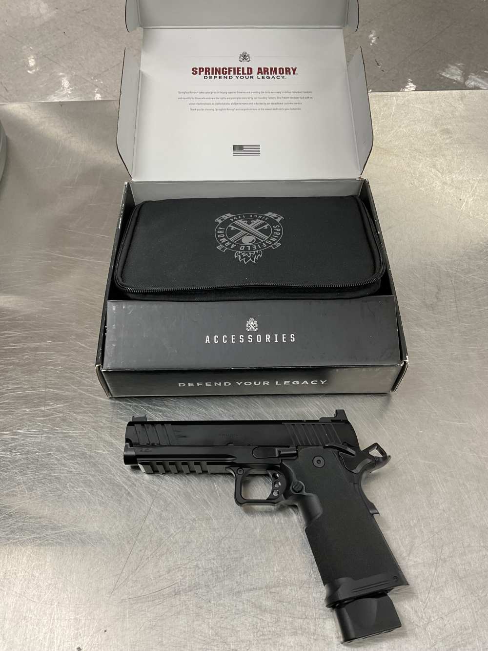 Springfield Prodigy 5in AOS new condition without tags FREE SHIPPING-img-1
