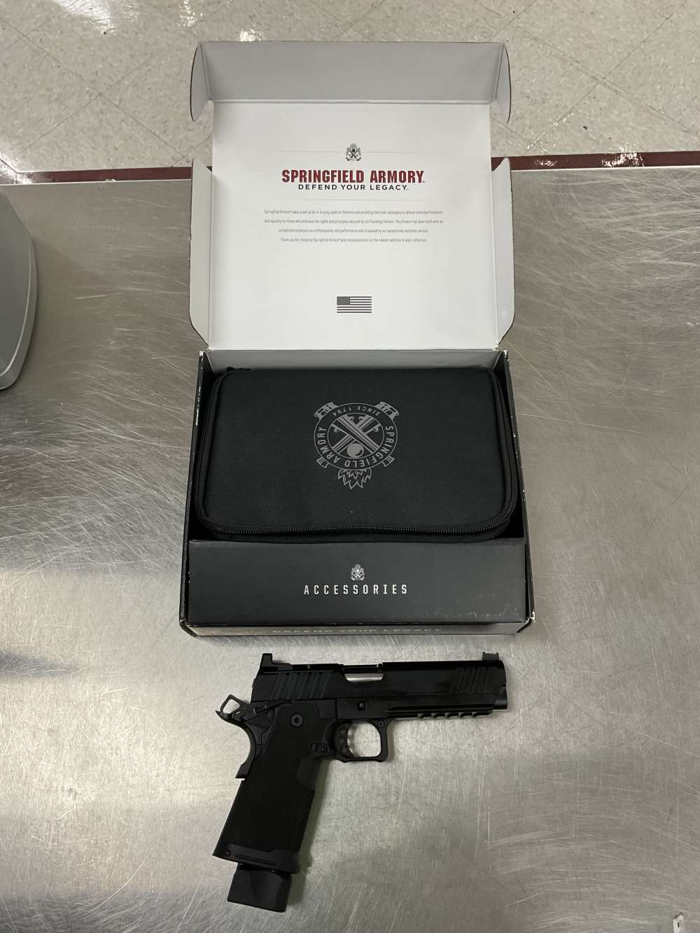Springfield Prodigy 5in AOS new condition without tags FREE SHIPPING-img-0