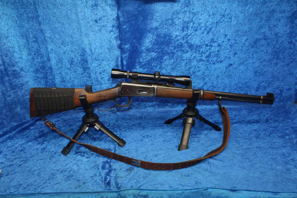 Late 1940s Winchester Model 94-30WCF Lever-Action Rifle 20" Barrel w Scope-img-52