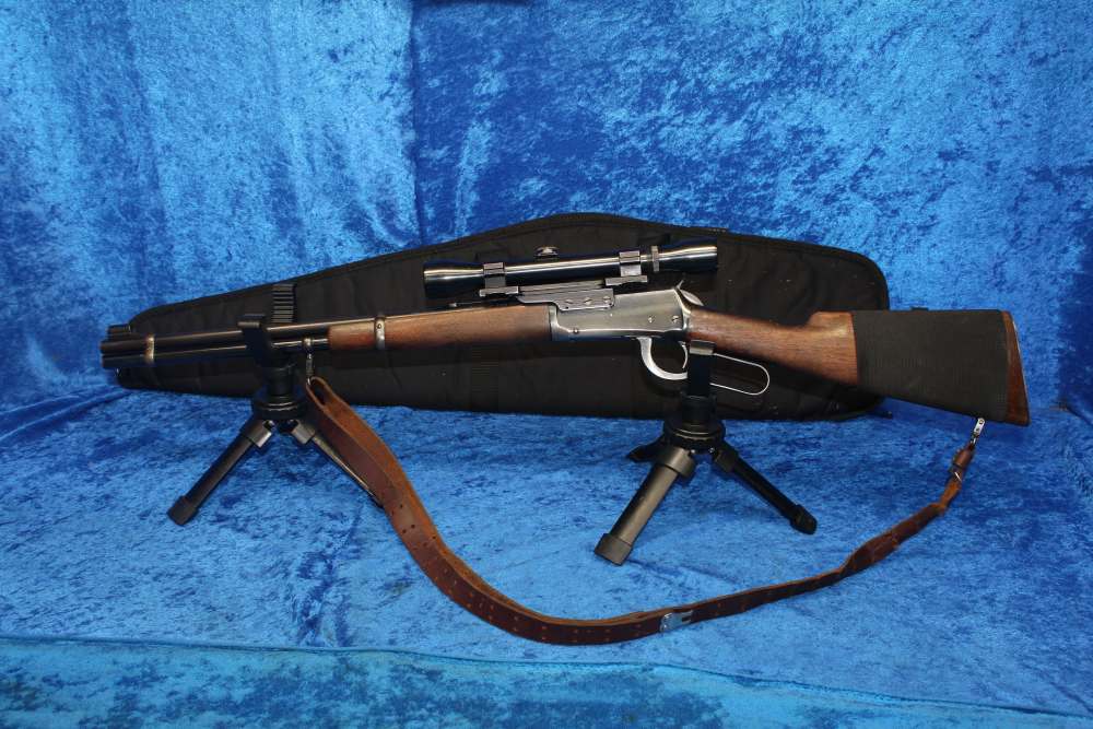 Late 1940s Winchester Model 94-30WCF Lever-Action Rifle 20" Barrel w Scope-img-0