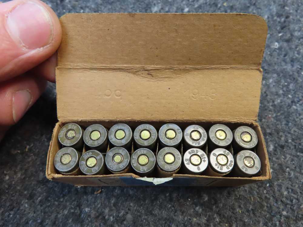 WWII German 9mm Submachinegun ammo - 16 Rds - 1942 Dated - Unissued - Clean-img-8