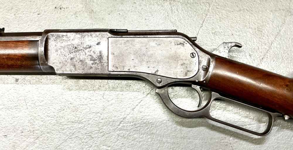 Winchester 1876 “Centennial” .45-60 28” Lever Action Rifle w/ Ammo-img-2