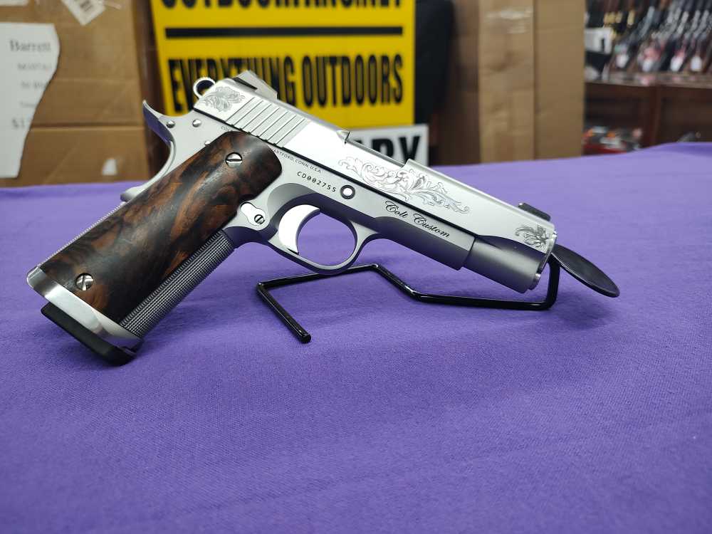 Colt Commander Custom Carry Limited 38 Super (John Pease engraved)-img-4