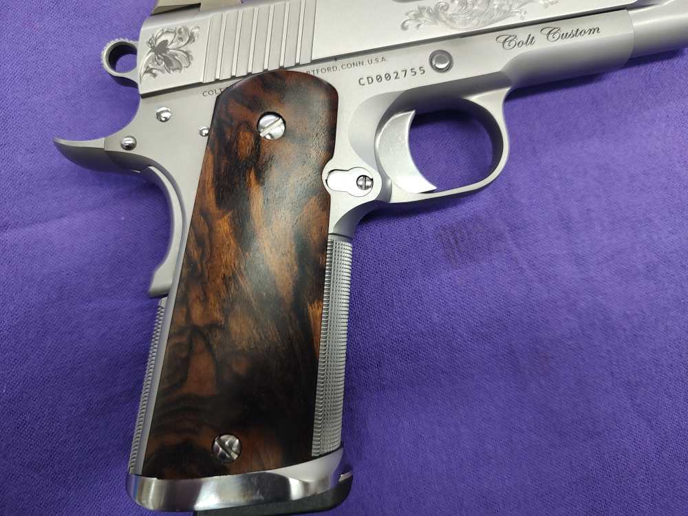 Colt Commander Custom Carry Limited 38 Super (John Pease engraved)-img-6