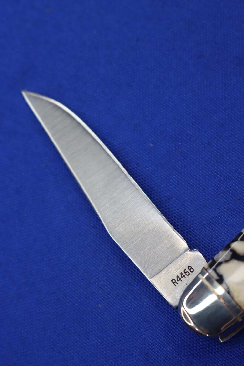Remington UMC RE44CS Chipped Stag Cigar Knife 1997 USA Mint in Tube Folder -img-10