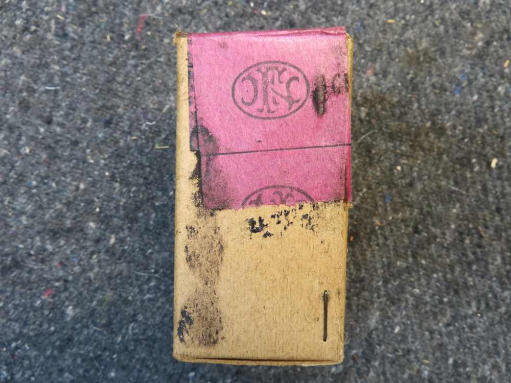 Sealed Box of .30-06 Tracer Ammo - FN Made - 1957 Dated - 20 RDs - Clean-img-2