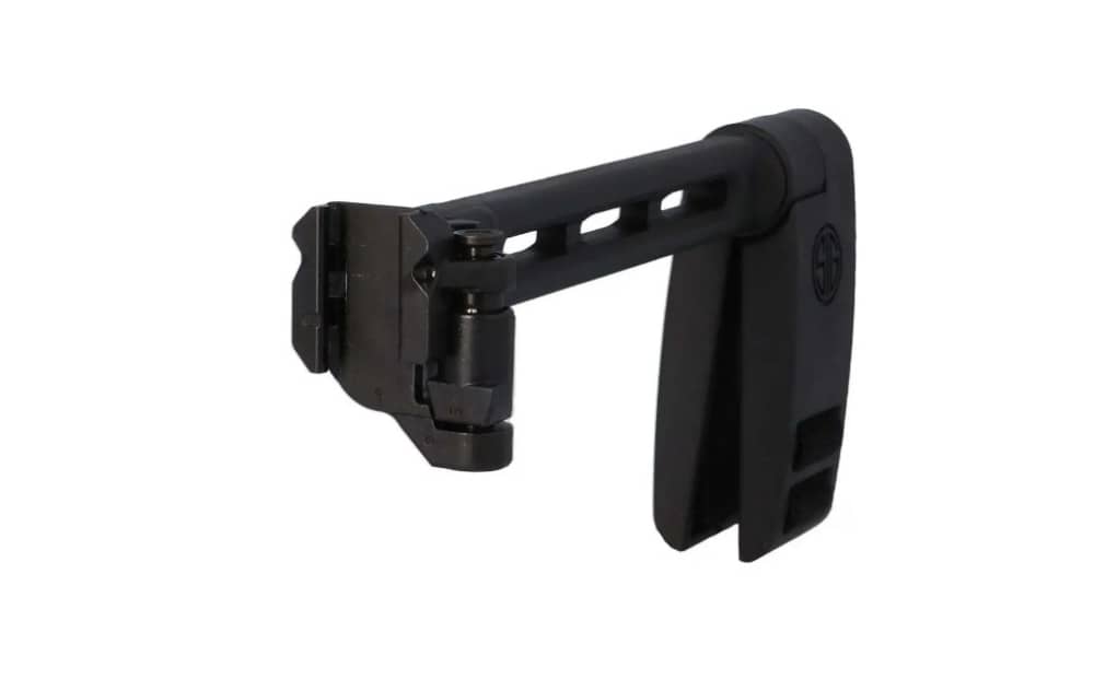  Sig Sauer MCX/MPX Black Folding Pistol Brace w/Locking Hinge-img-1