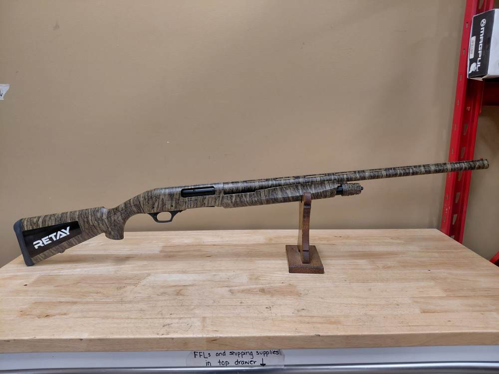 USED RETAY GPS XL 12 GA PUMP SHOTGUN 28" 3.5" BOTTOMLAND DUCKS UNLIMITED-img-0