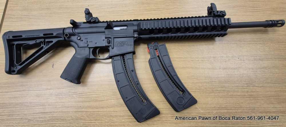 Smith & Wesson M&P 15-22 Sport .22 LR Rifle w/2 Mags-img-8