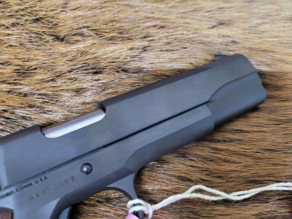 New Colt 1911 Government 38 Super 5" Blued -img-13