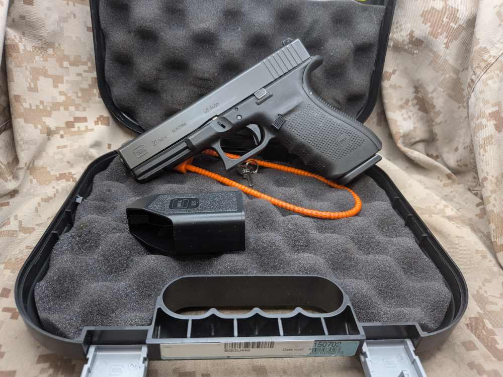 Glock 21 Gen4 .45 ACP USED Police Trade-In G21 Gen 4-img-0