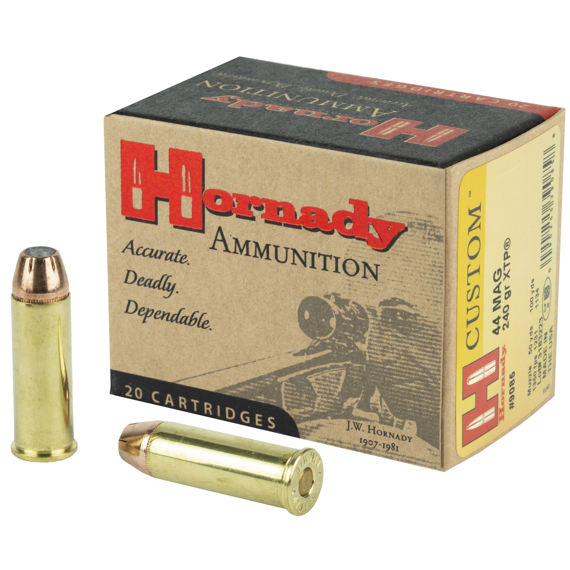 HORNADY 44 MAG 240GR XTP 200 Rounds-img-0