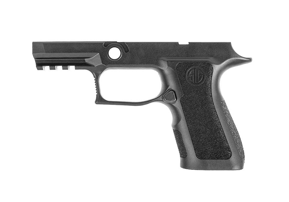P320 XCOMPACT 9MM/40/.357 GRIP MODULE - BLACK, MEDIUM GRIP-img-0