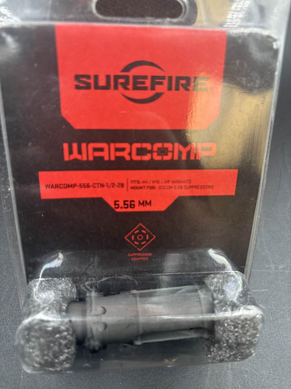 WARCOMP-556-CTN-1/2-28 Closed-Tine Flash Hider UPC 084871325516-img-1