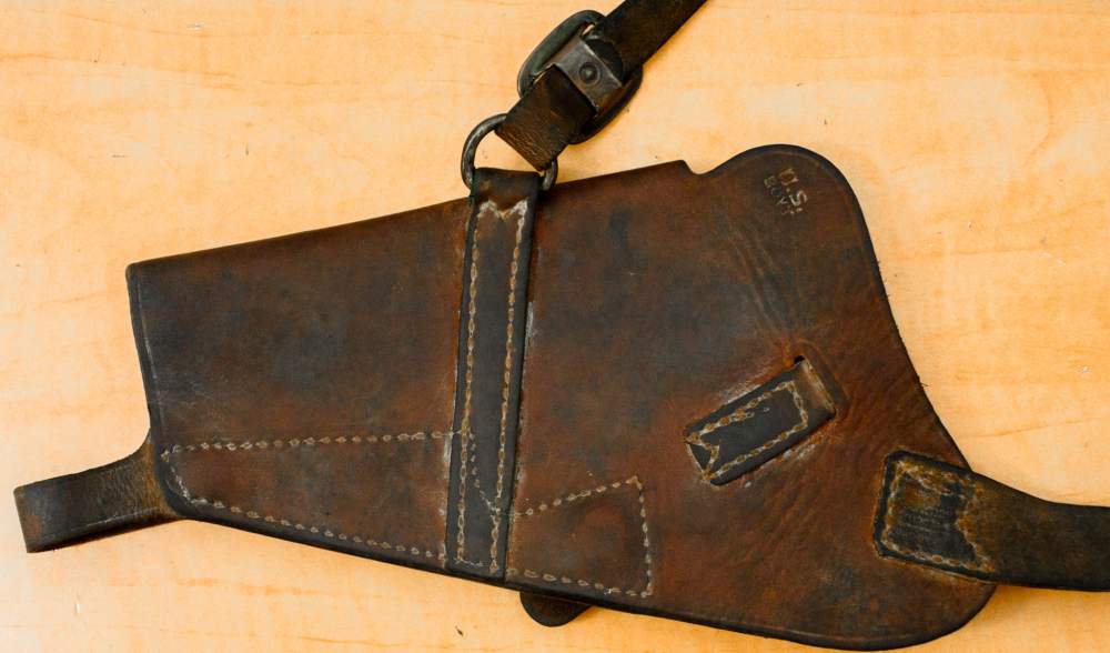 Boyt U.S. 1911 45 cal M3 Shoulder Holster WWII General Harris 8th Air Force-img-2