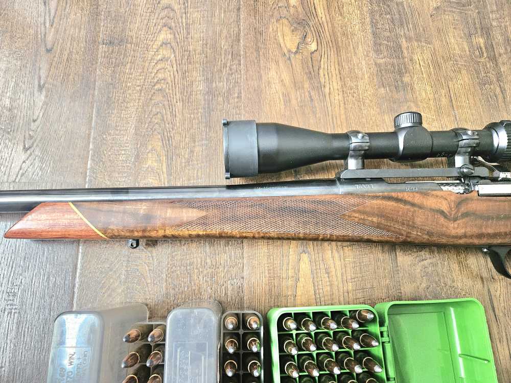Mauser K98 98 24” Bolt Action Rifle Package 338-06 A-Square + Scope + AMMO!-img-7