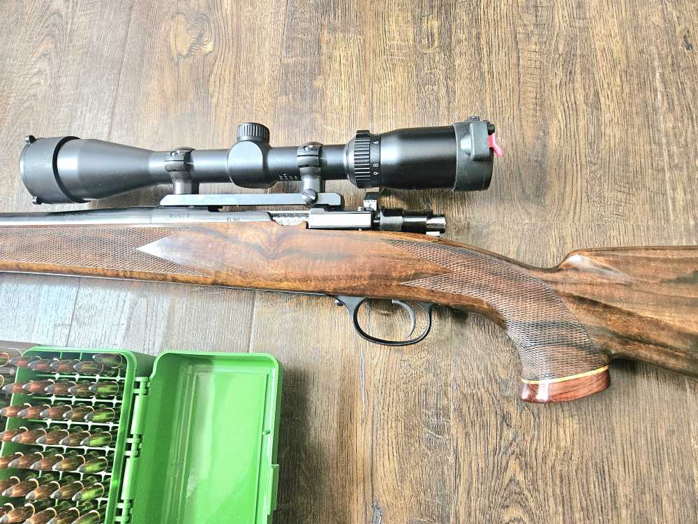 Mauser K98 98 24” Bolt Action Rifle Package 338-06 A-Square + Scope + AMMO!-img-8
