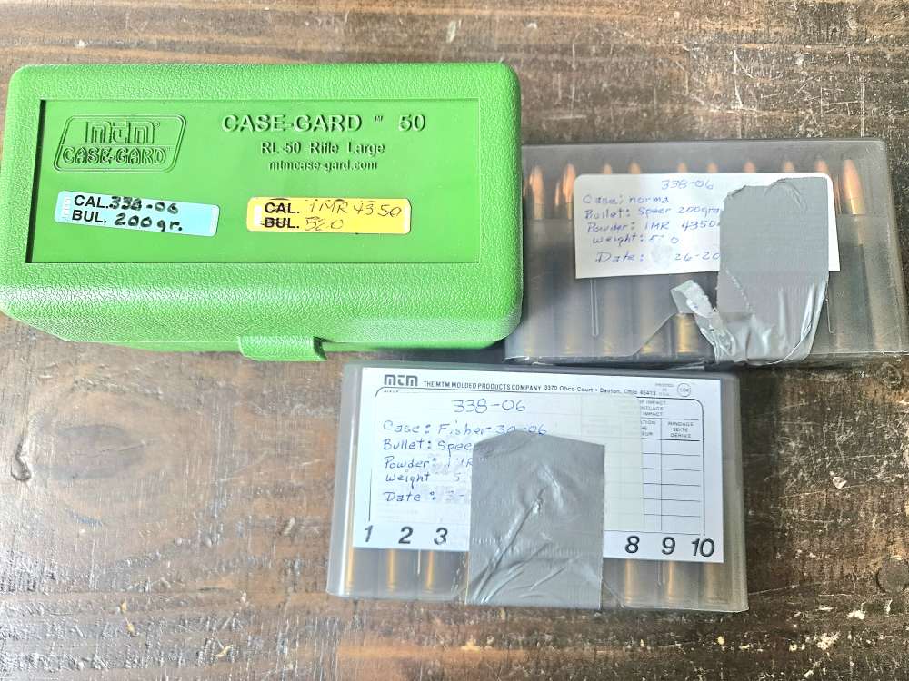 Mauser K98 98 24” Bolt Action Rifle Package 338-06 A-Square + Scope + AMMO!-img-13