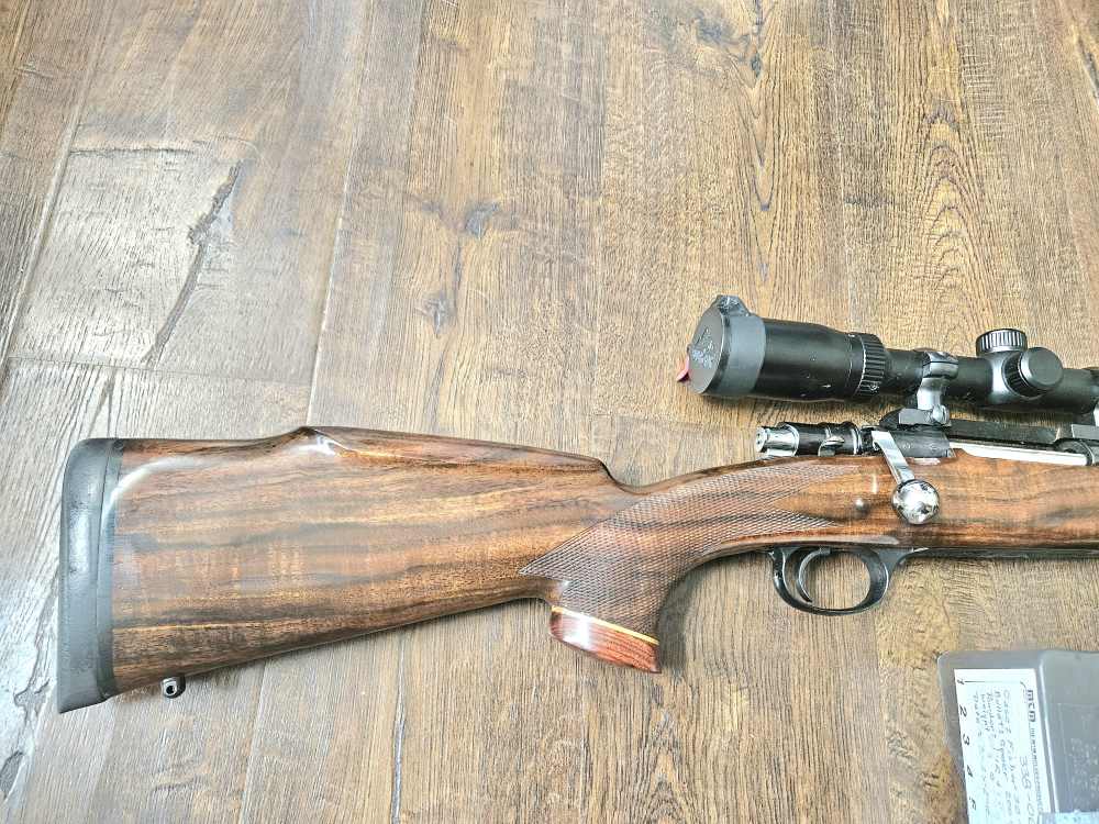 Mauser K98 98 24” Bolt Action Rifle Package 338-06 A-Square + Scope + AMMO!-img-4