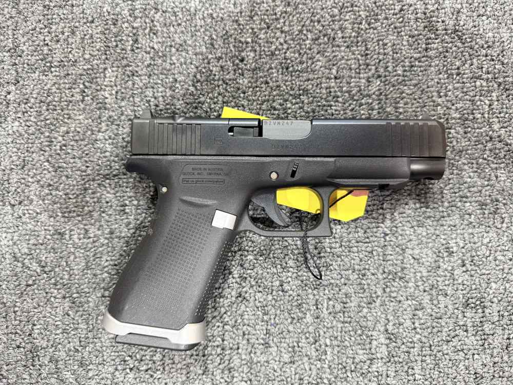 Glock 48 MOS 9mm – Gen5 Black – Used w/ Upgrades – Rival Arms Threaded Barr-img-1