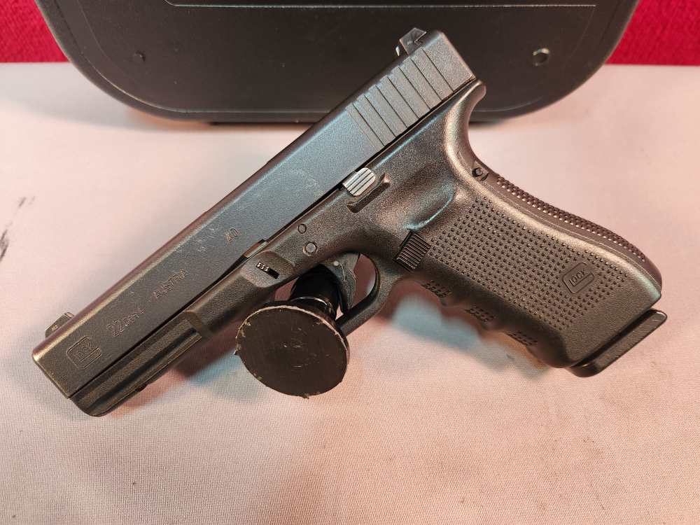 *POLICE TRADE IN* GLOCK 22 GEN4 40S&W USED! PENNY AUCTION!-img-0