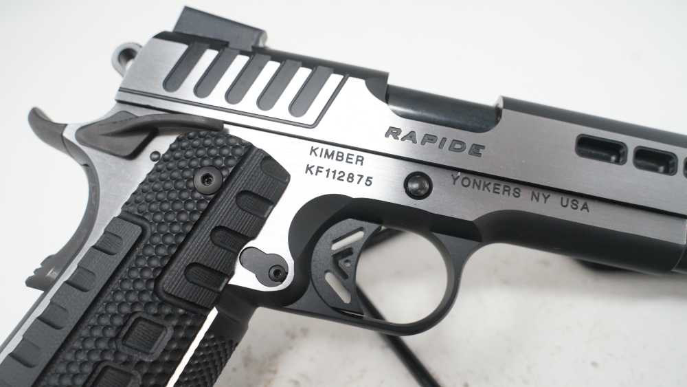 KIMBER RAPIDE SCORPIUS 9MM 5" 1911 BLACK/STAINLESS 10 ROUNDS (21517)-img-5