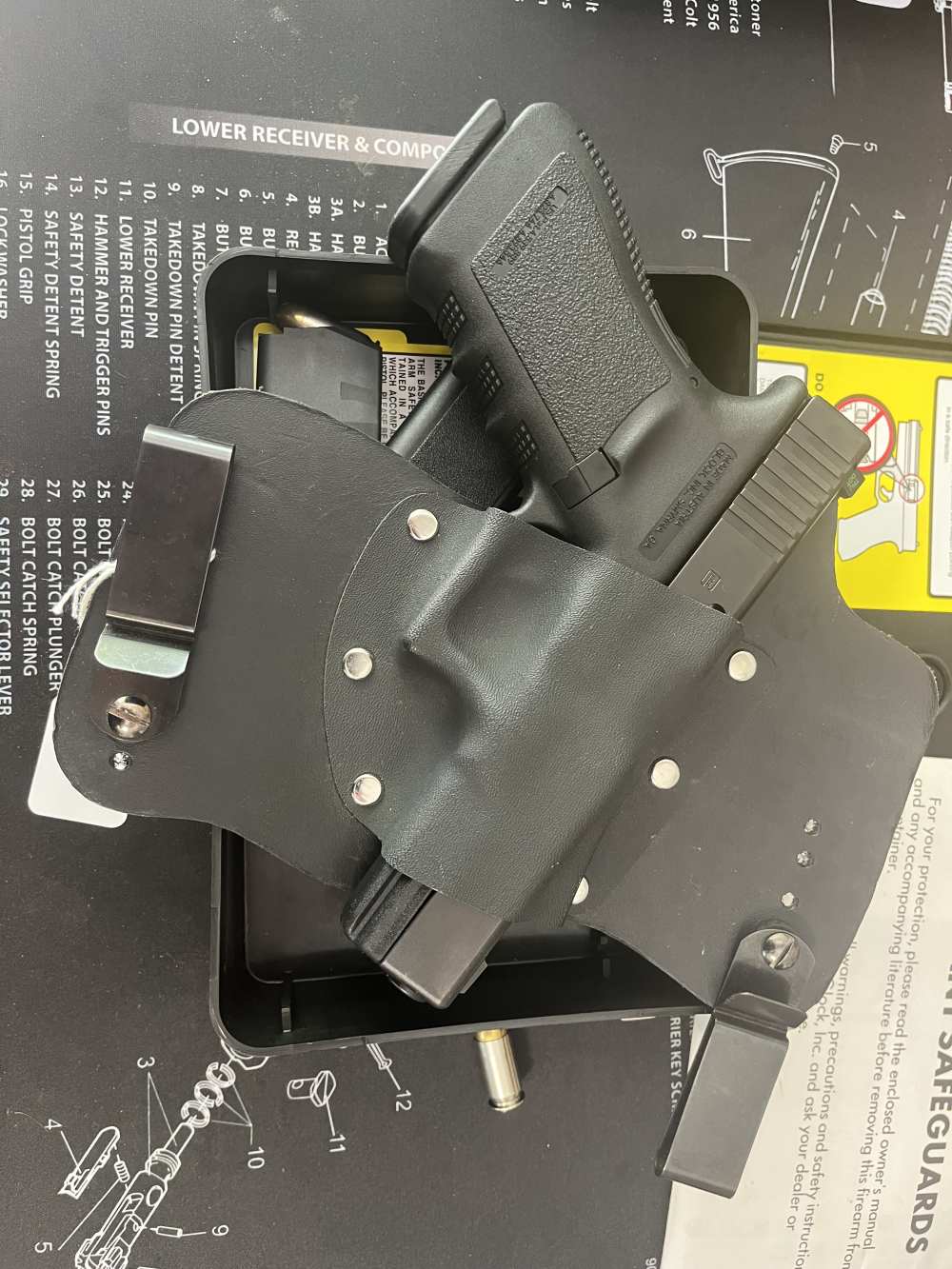 Very Nice Factory Glock 21C Gen 3 complete w/Tub, mags, paperwork, etc.  -img-9