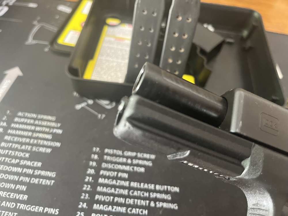 Very Nice Factory Glock 21C Gen 3 complete w/Tub, mags, paperwork, etc.  -img-7