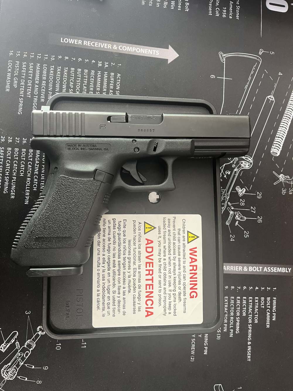 Very Nice Factory Glock 21C Gen 3 complete w/Tub, mags, paperwork, etc.  -img-4