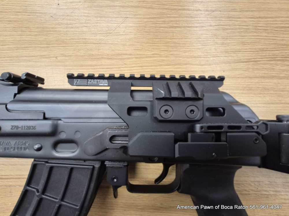 ZASTAVA ZPAPM70 UPGRADED, M70 TRIANGLE FOLDING STOCK, SCOPE MOUNT, SLR HAND-img-13