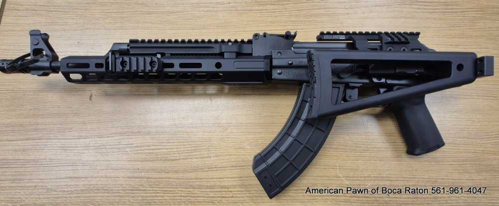 ZASTAVA ZPAPM70 UPGRADED, M70 TRIANGLE FOLDING STOCK, SCOPE MOUNT, SLR HAND-img-1